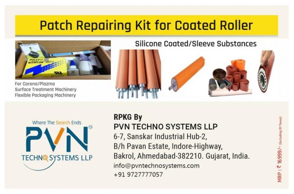 Patch Repairing Kit for Coated Roller